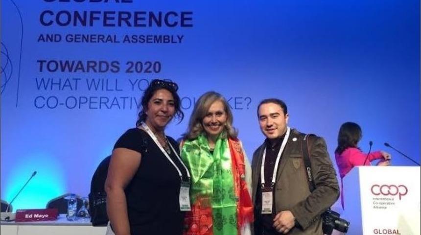 Kooperatif&ccedil;ilik Zirvesinde T&uuml;rkiye&rsquo;yi Temsil Ettiler