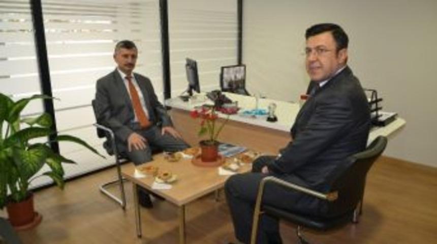 Vali Bektaş&rsquo;tan Vakıfbank&rsquo;a Ziyaret