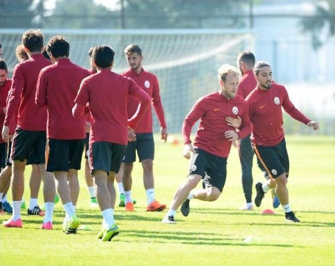 Galatasaray, Antalyaspor Ma&ccedil;ı Hazırlıklarını S&uuml;rd&uuml;rd&uuml;