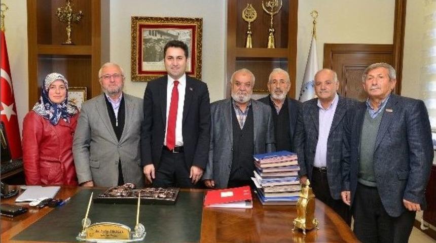 Şehit Ve Gazi Ailelerinden Başkan Eroğlu&rsquo;na Teşekk&uuml;r Ziyareti