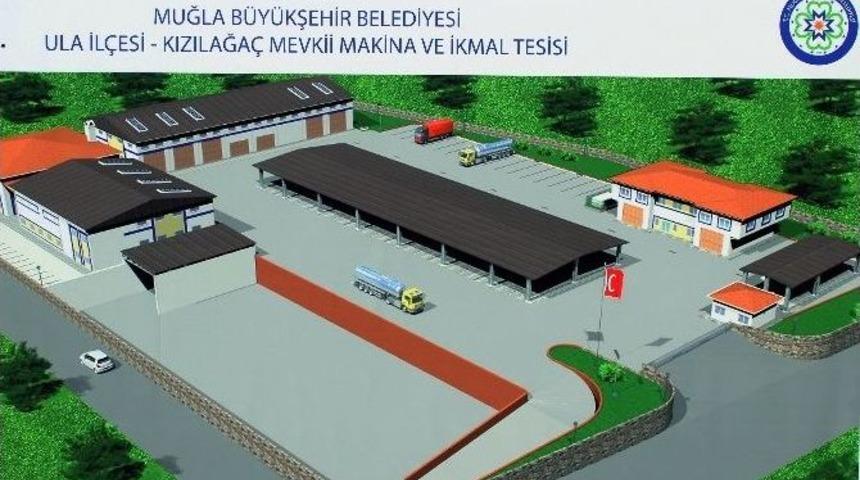 B&uuml;y&uuml;kşehir Makina İkmal Hizmet Binası Temeli Atıldı