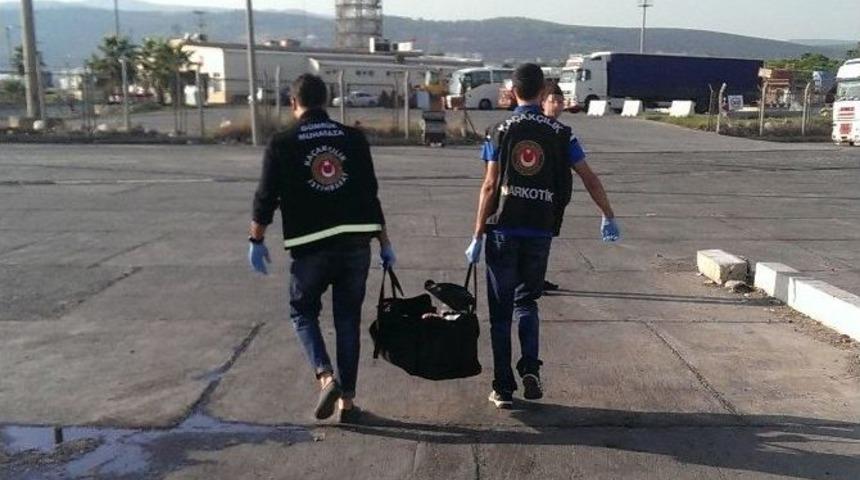 Yağ Tenekesinden Esrar Çıktı