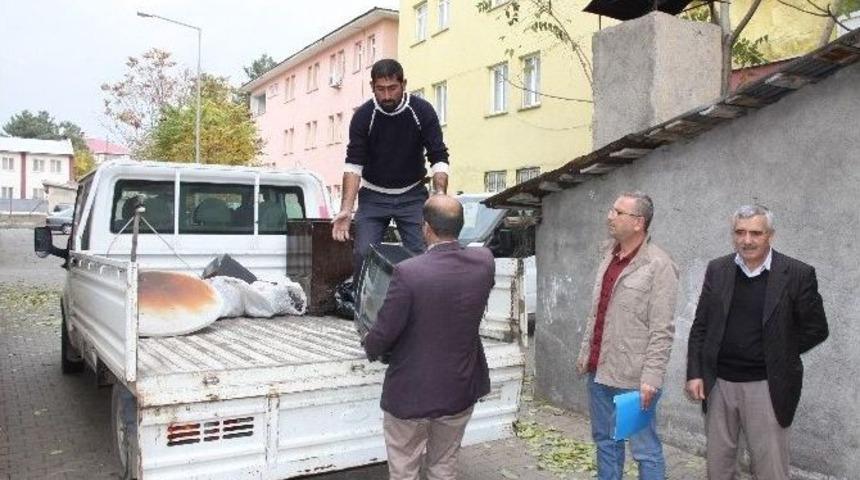 Bing&ouml;l&rsquo;de Suriyeli Ailelere Yardım