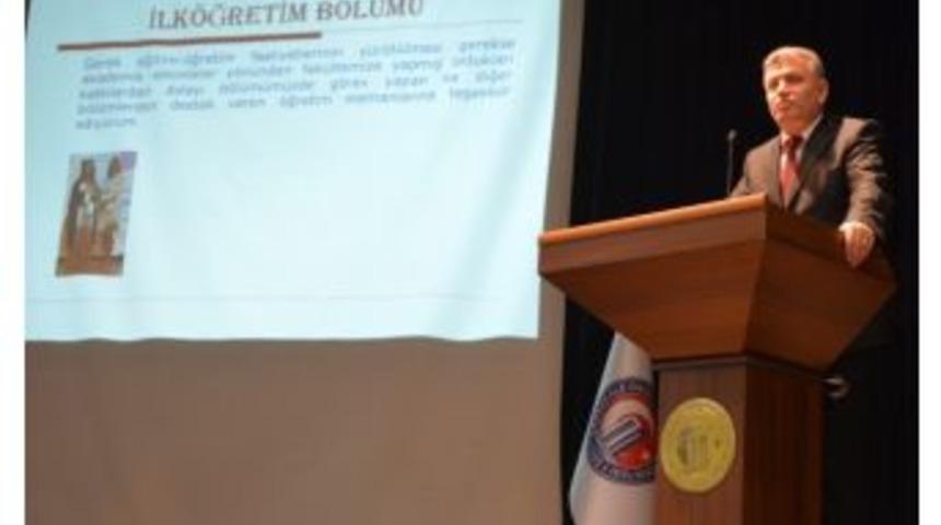 Eğitim Fak&uuml;ltesi Akademik Genel Kurul Toplantısı Yapıldı