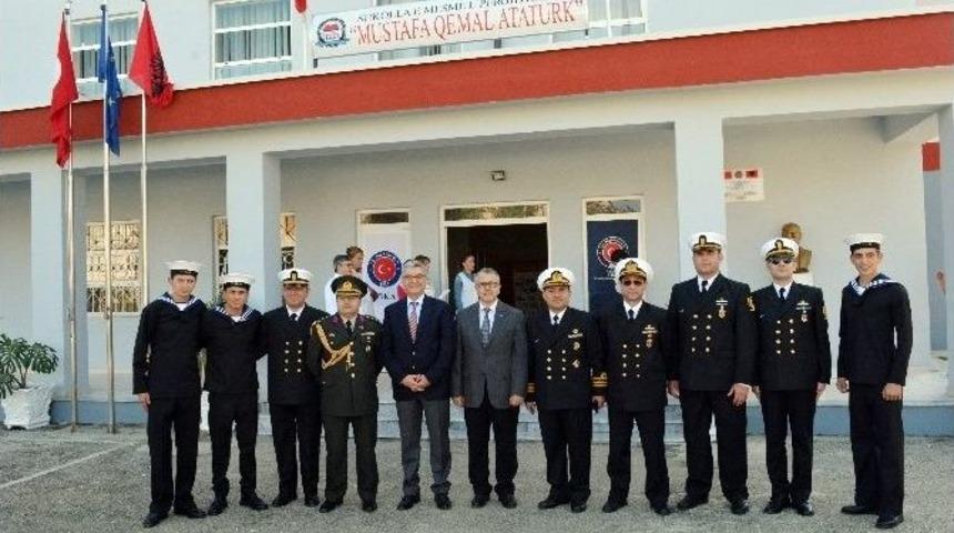 Mustafa Kemal Atat&uuml;rk Lisesi Arnavutluk Başbakanı Edi Rama Tarafından Hizmete A&ccedil;ıldı