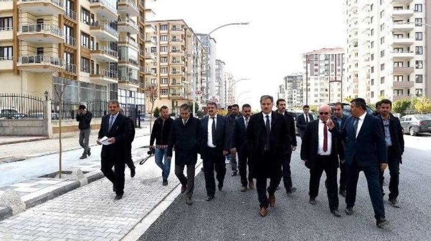 Başkan &Ccedil;akır, &Ccedil;alışmaları Yerinde İnceledi