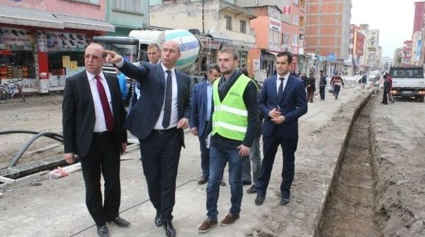 Tekkek&ouml;y&rsquo;&uuml;n Ana Cadde Projesi Hızlandı