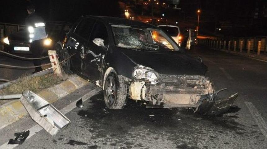 K&ouml;pr&uuml;de Korkutan Kaza