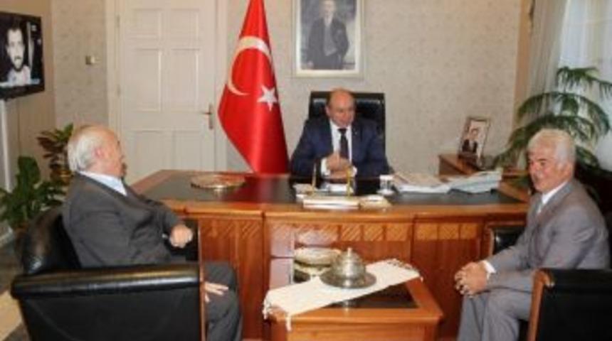 Ateş, Vali &Ccedil;i&ccedil;ek&rsquo;i Ziyaret Etti