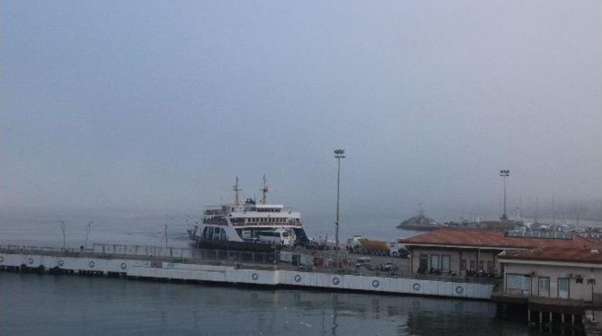 &Ccedil;anakkale Boğazı&rsquo;nda Sis