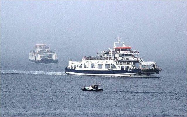 Çanakkale Boğazı’nda Sis