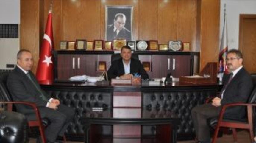 Orman B&ouml;lge M&uuml;d&uuml;r&uuml; Baca&rsquo;dan Başkan Turgut&rsquo;a Ziyaret