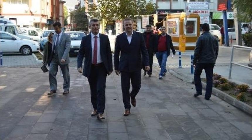 Kaymakam Sırmalı, Baski&rsquo;yi Ziyaret Etti