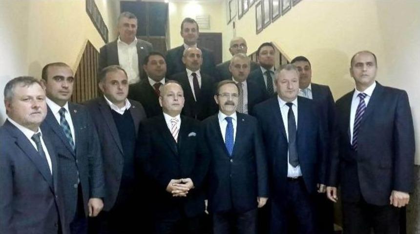Samkon Ve Sadef, Başkan Şahin&rsquo;i Ziyaret Etti