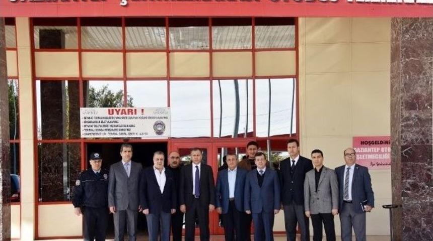 Gaziantep Valisi Otogar A.ş. Y&ouml;netim Kurulu&rsquo;na İade Ziyarette Bulundu