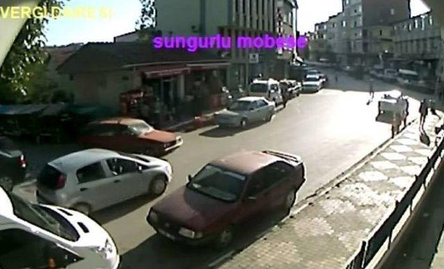 Sungurlu’daki Trafik Kazaları Mobese’de