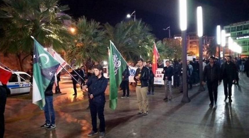 Aydın&rsquo;da &Uuml;lk&uuml;c&uuml;ler Bayırbucak T&uuml;rkmenlerine Destek Verdi