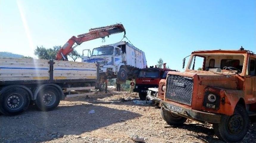 Bodrum&rsquo;da Hurdalar Geri D&ouml;n&uuml;ş&uuml;me G&ouml;nderildi
