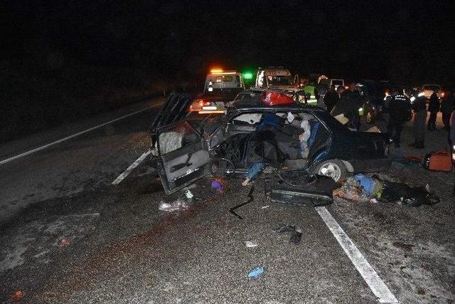 Kızılcahamam’da Trafik Kazası: 1 Ölü, 1 Yaralı