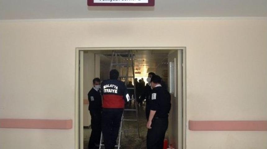 Hastanede Yangın Paniği