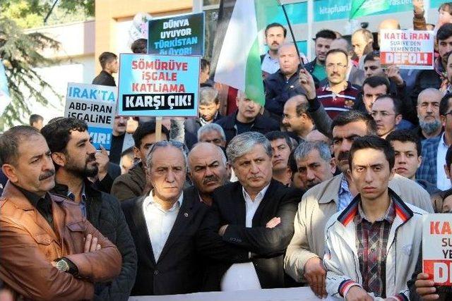 Kahramanmaraş’ta Bayırbucak Türkmenlerine Saldırı Protesto Edildi