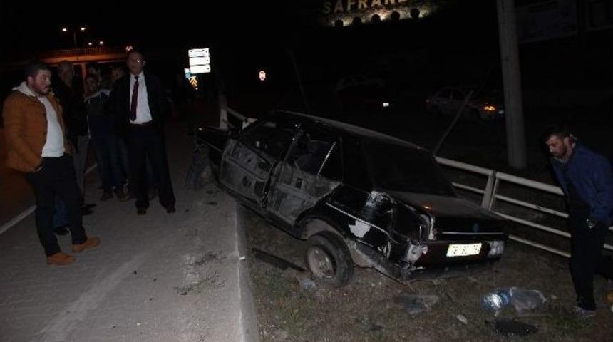 Karab&uuml;k&rsquo;te İki Ayrı Trafik Kazası: 8 Yaralı
