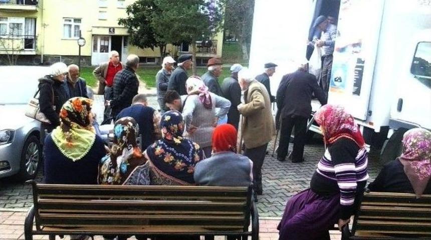 Huzurevleri&rsquo;nde Sağlık Taraması Yapıldı