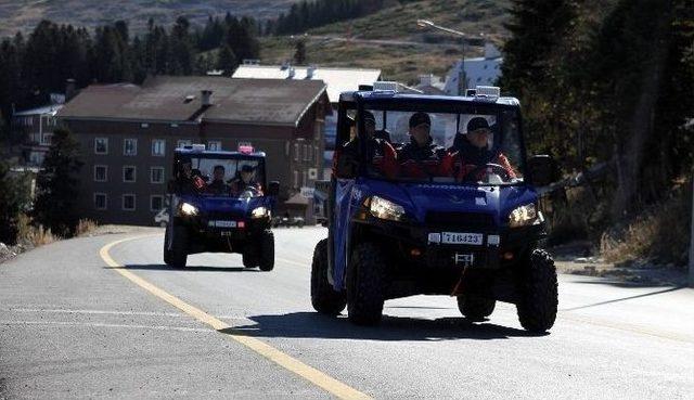 (özel Haber) Jandarma Uludağ’da Yeni Utv’leriyle Hayat Kurtaracak