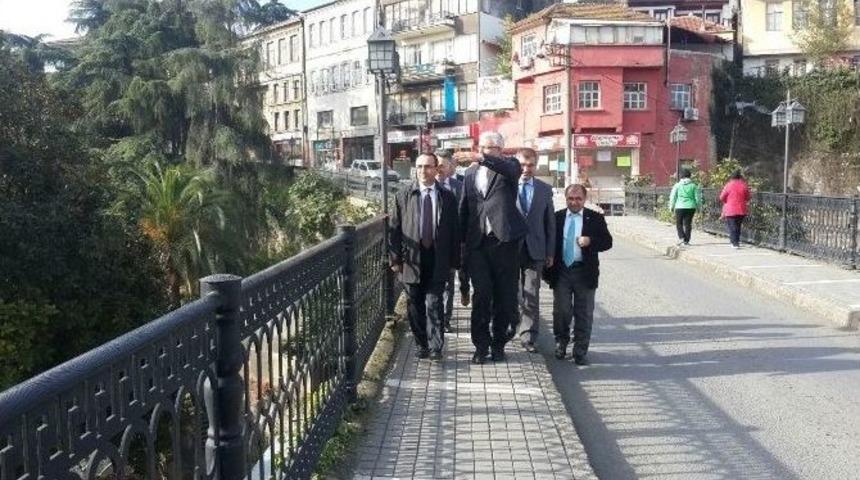 Orman Ve Su İşleri Bakanlığı M&uuml;şteşar Yardımcısı &Ouml;zkaldı, Trabzon&rsquo;daki Yatırımları İnceledi