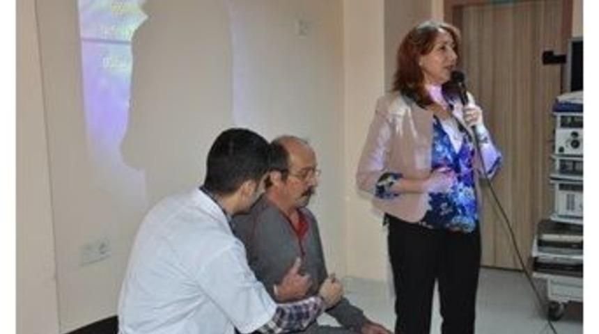 Uzunmehmet G&ouml;ğ&uuml;s Hastalıkları Hastanesi&rsquo;nde &ldquo;koah&rdquo;ı Anlattılar