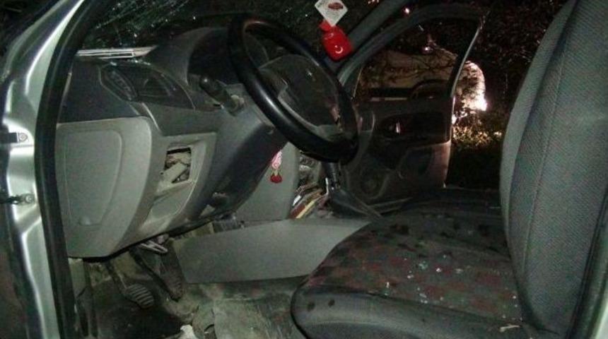 Zeytinliğe U&ccedil;an Otomobilde Can Pazarı