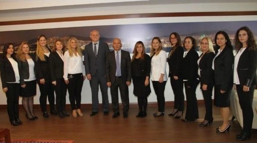 Kreş &Ouml;ğretmenlerinden Başkan Altınok &Ouml;z&rsquo;e Ziyaret