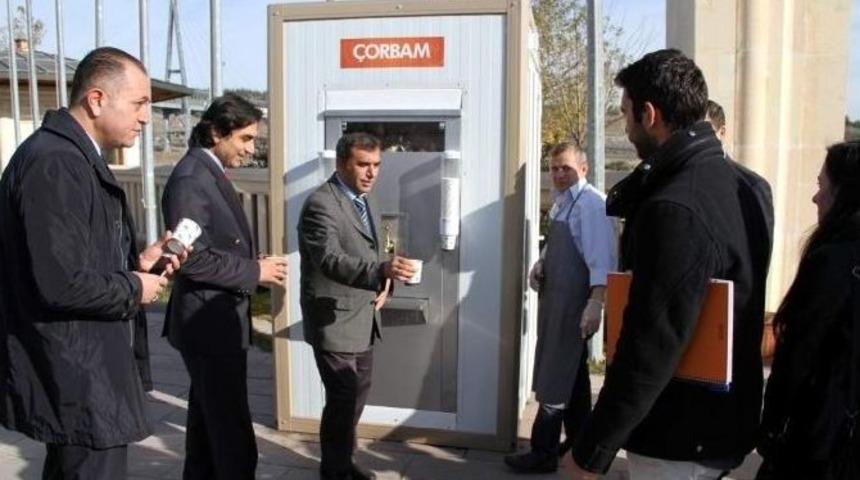 &Ouml;ğrencilere Sıcak &Ccedil;orba İkramı