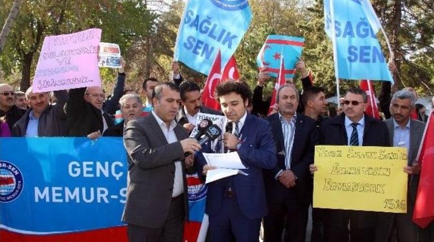 Gen&ccedil; Memur-sen&rsquo;den Bayırbucak T&uuml;rkmenleri&rsquo;ne Destek
