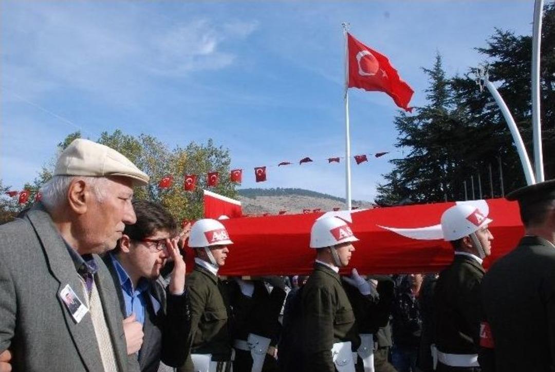 Şehit Uzman &Ccedil;avuş G&ouml;z&uuml;dok, Son Yolculuğuna Uğurlandı