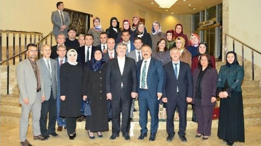 Başkan Akyürek, Komek Öğretmenleriyle Bir Araya Geldi