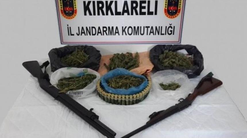 Kırklareli&rsquo;de Uyuşturucu Baskını