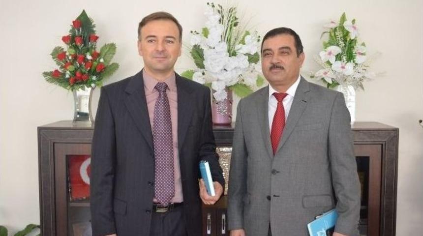 &Ouml;ğretmenlerden Kaymakam G&uuml;ven&rsquo;e Ziyaret