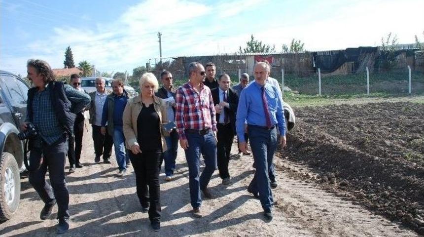 Akköy’deki Sera Bahçesi Çalışmasında Sona Gelindi