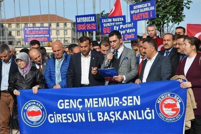 Genç Memur-sen’den Türkmen Dağı Protestosu