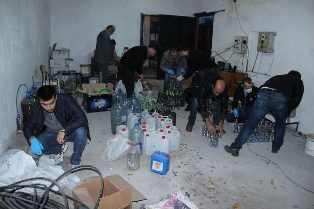 Boru Profil Fabrikasından Rakı İmalathanesi &Ccedil;ıktı