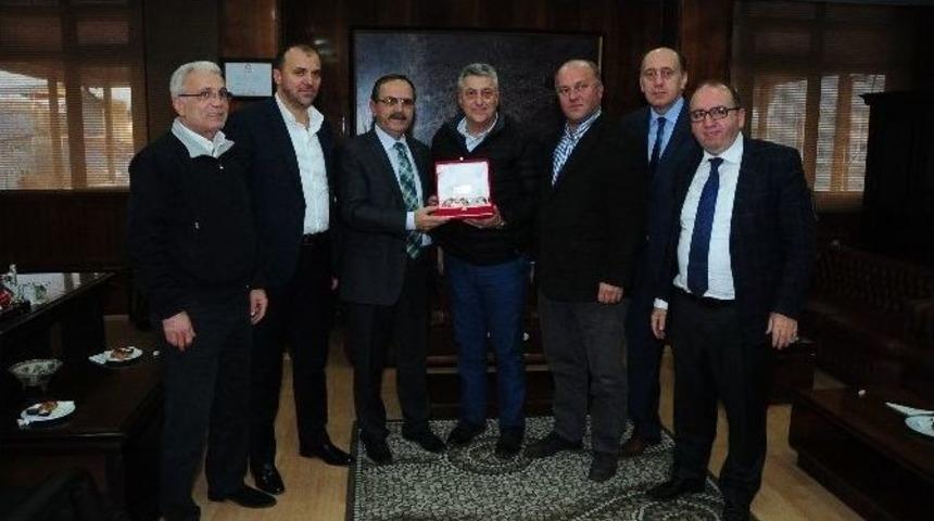 Samsunspor&rsquo;dan Bafra Belediyesi&rsquo;ne Ziyaret