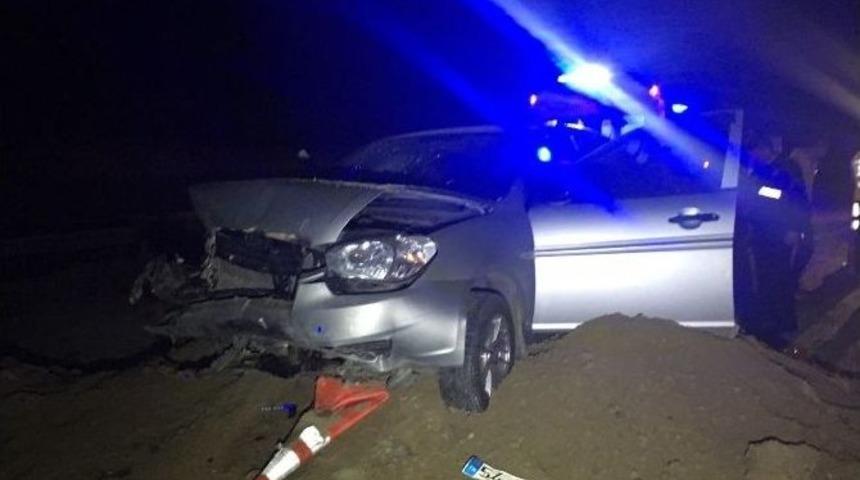 Eğlence D&ouml;n&uuml;ş&uuml; Kaza: 1 &Ouml;l&uuml;, 1 Yaralı