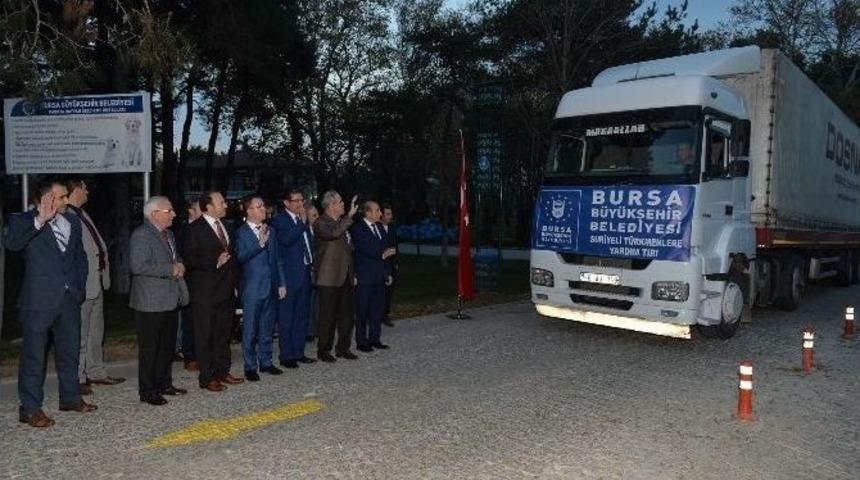 Buras&rsquo;dan Bayırbucak T&uuml;rkmenlerine Destek