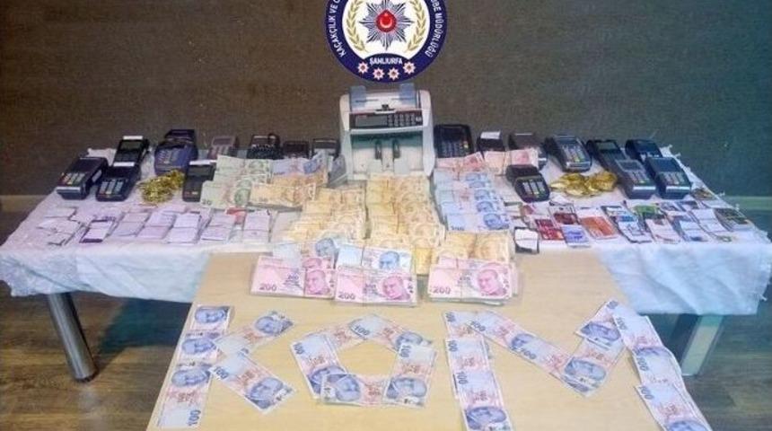 Şanlıurfa&rsquo;da Tefeci Operasyonu: 8 G&ouml;zaltı