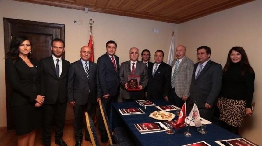 Vali Tuna&rsquo;dan, Eskişehir Sanayici Ve İşadamları Derneği&rsquo;ne Ziyaret