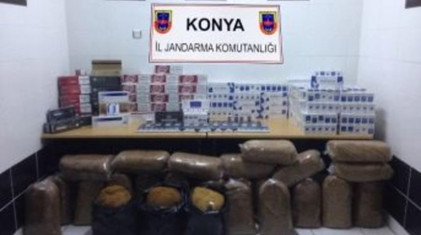 Jandarma Ka&ccedil;ak Sigara Ve Cep Telefonu Ele Ge&ccedil;irdi