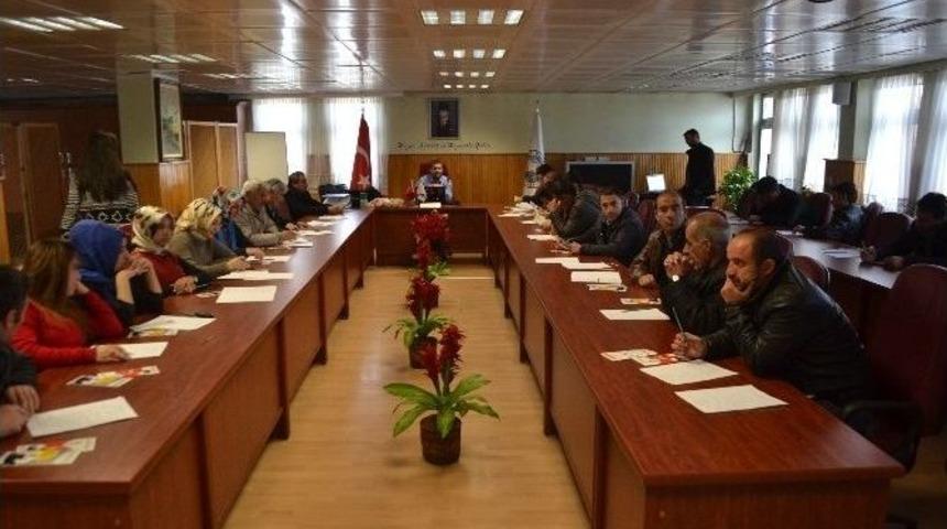 Muş&rsquo;ta Typ &Ccedil;alışanlarına Eğitim Verildi