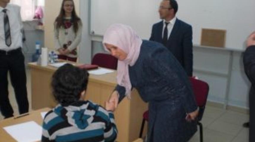 Tapsız, Otizm Sınıfını Ziyaret Etti