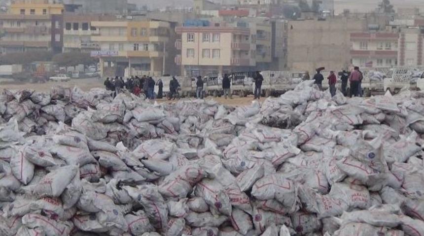 Şanlıurfa&rsquo;da K&ouml;m&uuml;r Dağıtımı Devam Ediyor